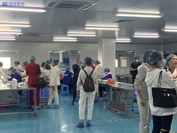 客戶團隊參觀歐泉工廠-歐泉生化 客戶團隊參觀歐泉工廠-歐泉生化